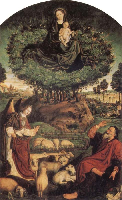 Nicolas Froment Moses and the Burning Bush Spain oil painting art